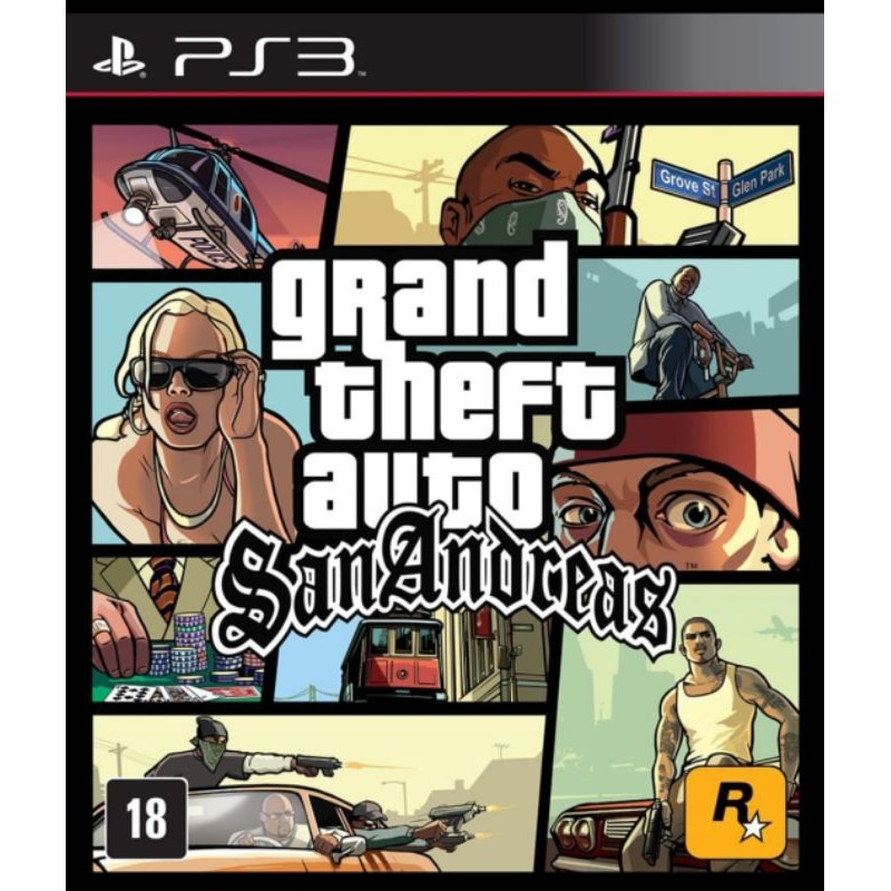 Gta - Grand Theft Auto San Andreas Ps3